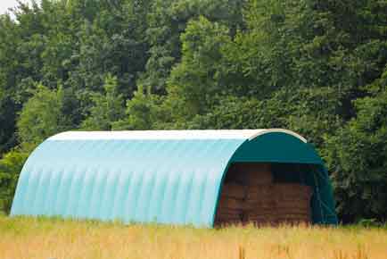 Hay Storage tent